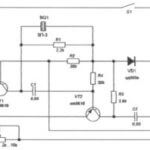 Electronic circuit of the ultrasonic repeller